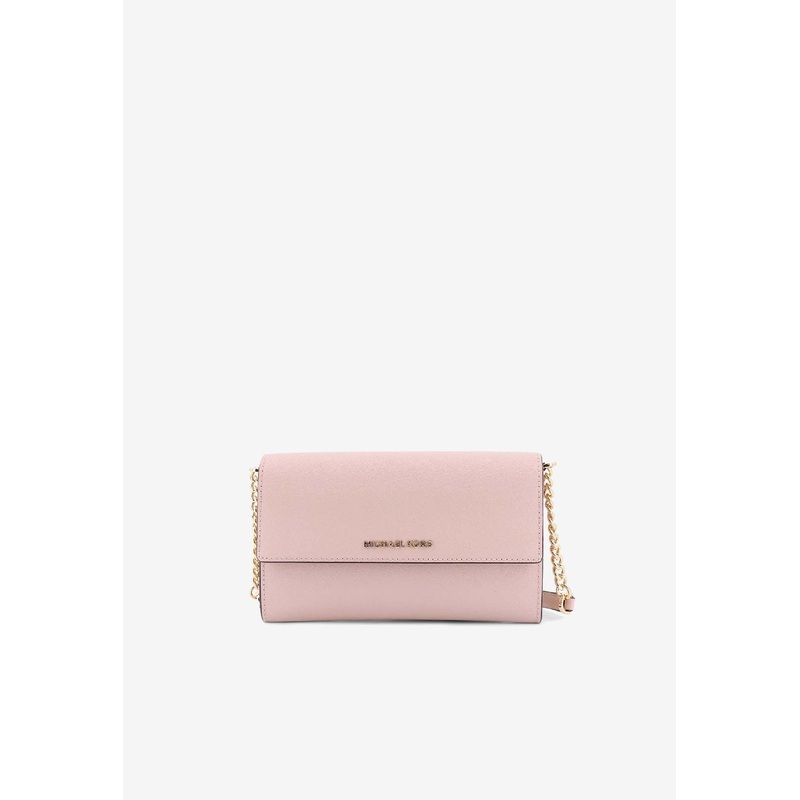 Jet Set Leather Crossbody Bag