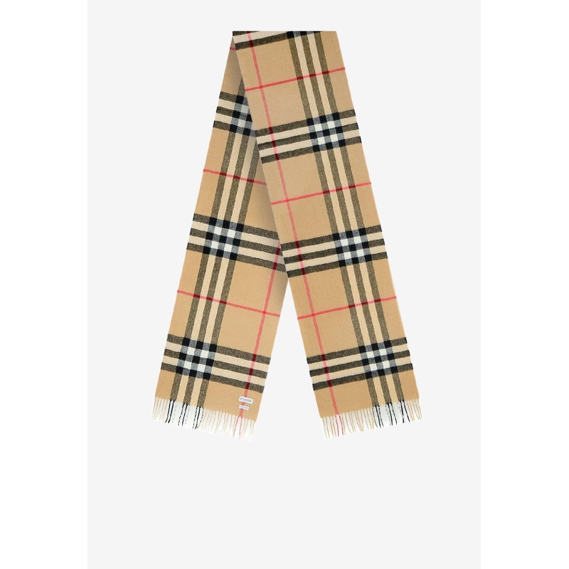 Signature Check Scarf