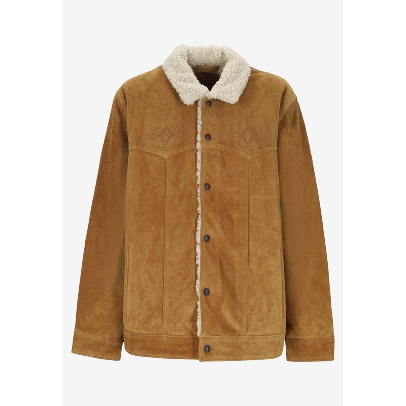 Suede Shearling Jacket