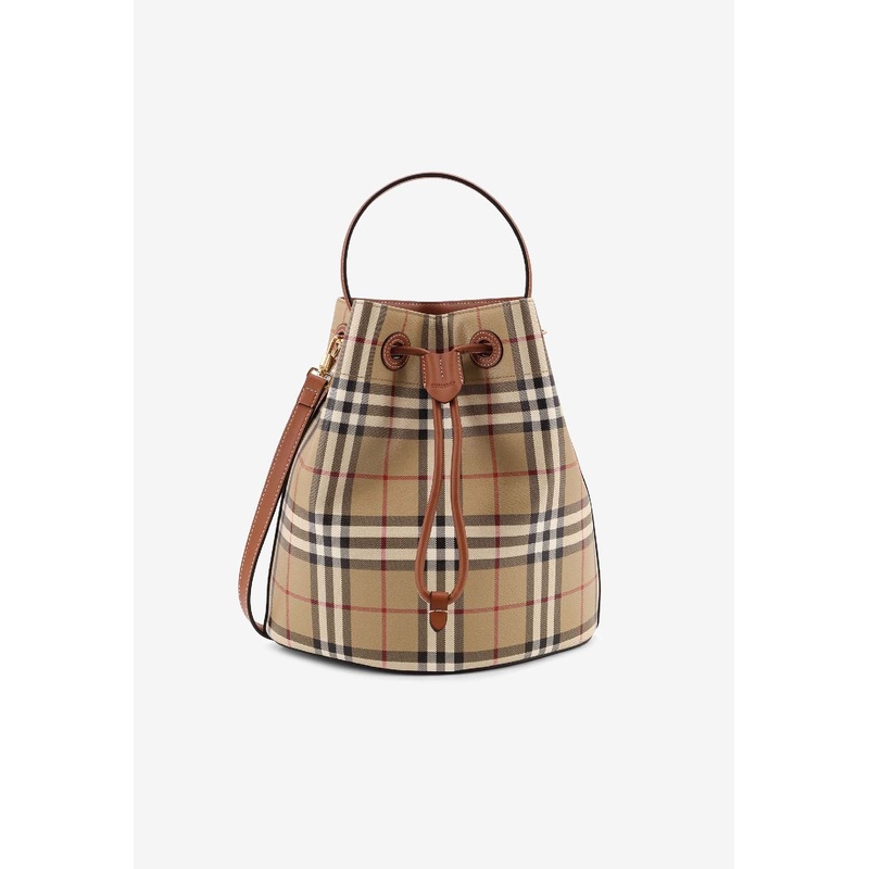Vintage Check Bucket Bag