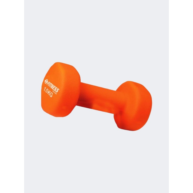 1 Piece Ironmaster Neoprene Dumbbell 1.5Kg Fitness Weight Orange