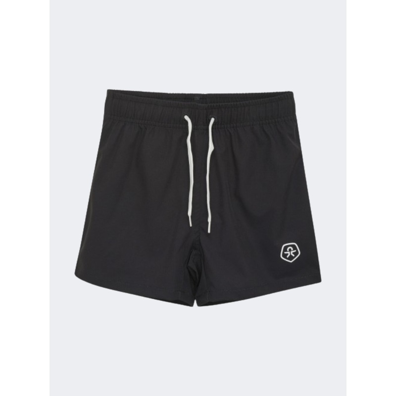 Color Kids Cool Boys Beach Swim Short Black