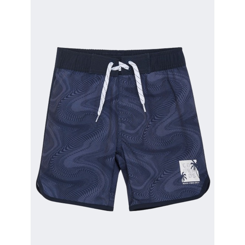 Color Kids Cool Boys Beach Swim Short Vintage Indigo