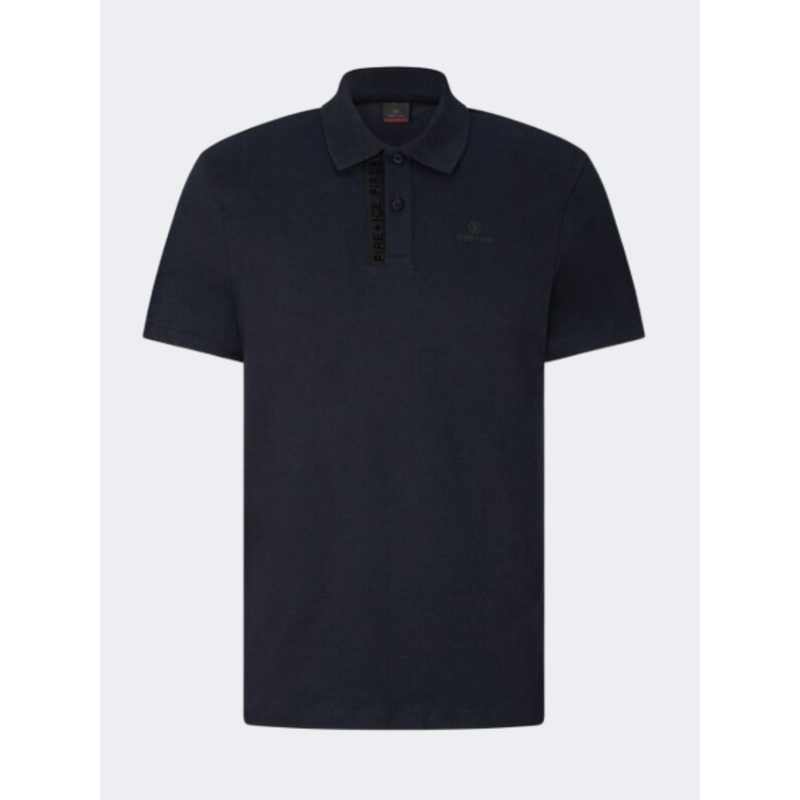 Fire and Ice Ramon 3 Men Lifestyle Polo Short Sleeve Dark Blue
