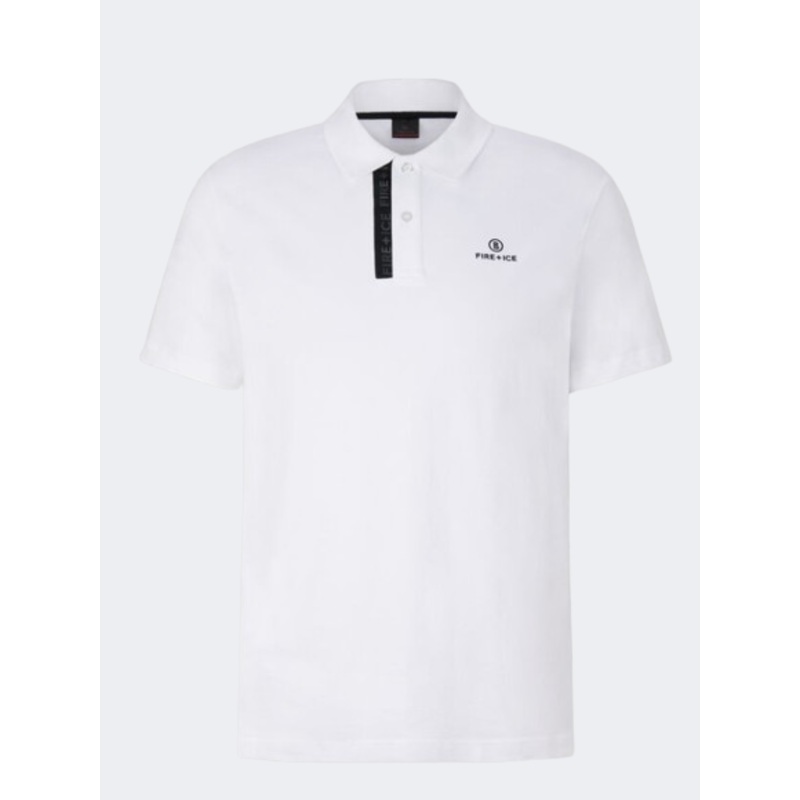 Fire and Ice Ramon 3 Men Lifestyle Polo Short Sleeve White