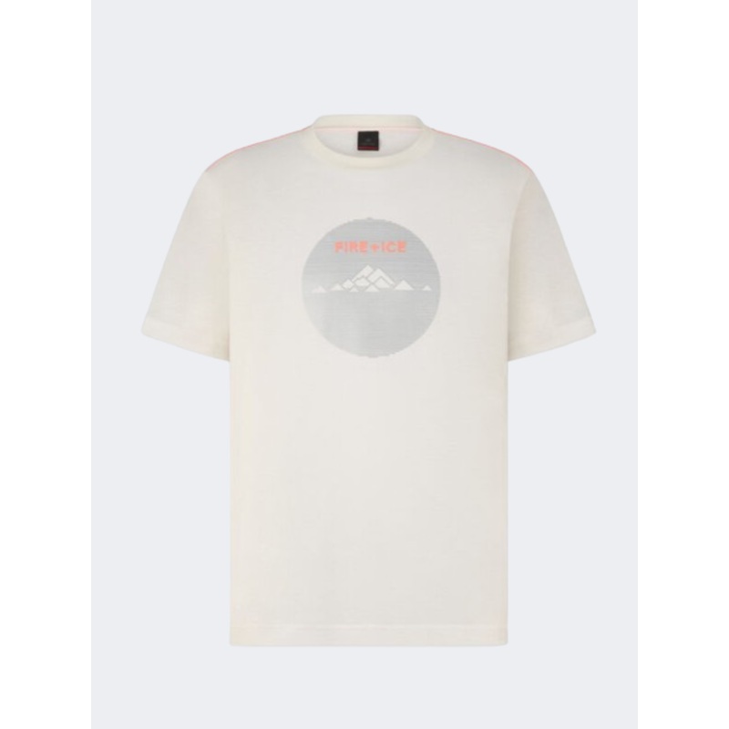 Fire and Ice Vito 2 Men Lifestyle Polo Short Sleeve Off White