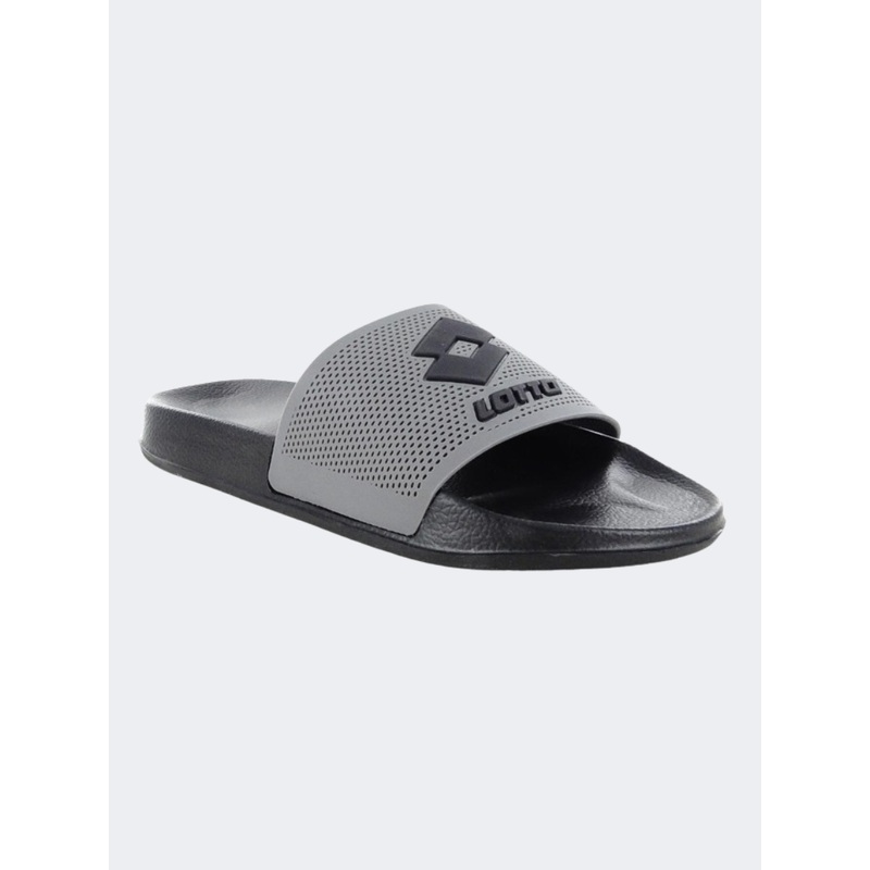 Lotto Moku Iii Men Swim Slippers All Black/Grey