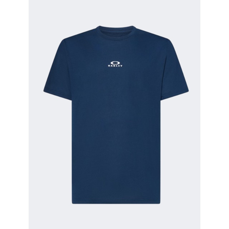 Oakley Barke New Men Lifestyle T-Shirt Team Navy