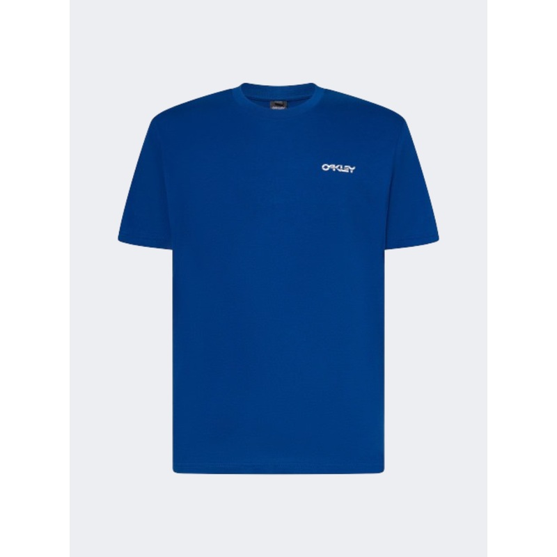 Oakley Mtl Drip Men Lifestyle T-Shirt Crystal Blue