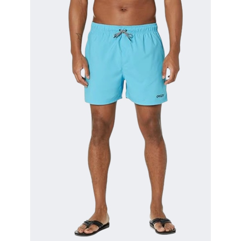Oakley Volley 16 Inch Men Beach Swim Short Bright Blue
