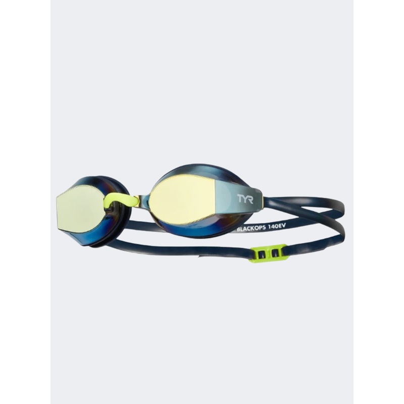 Tyr Blackops 140Ev Mirror Unisex Swim Goggles Gold/Navy