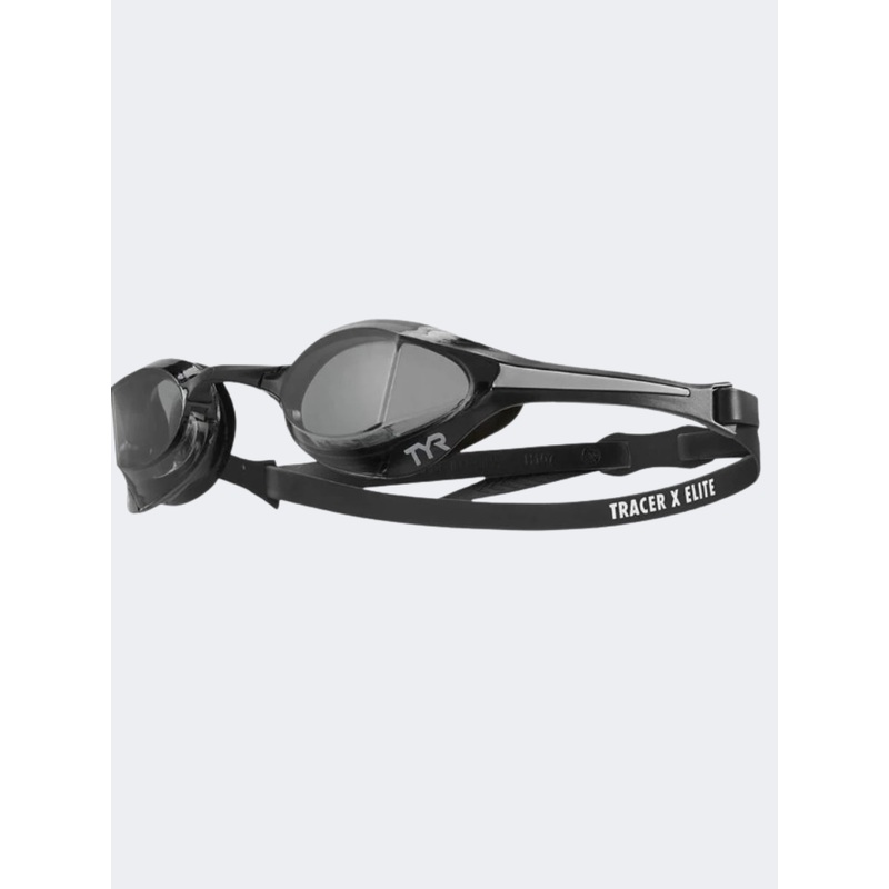Tyr Tracer X Elite Race Unisex Swim Goggles Smoke/Black