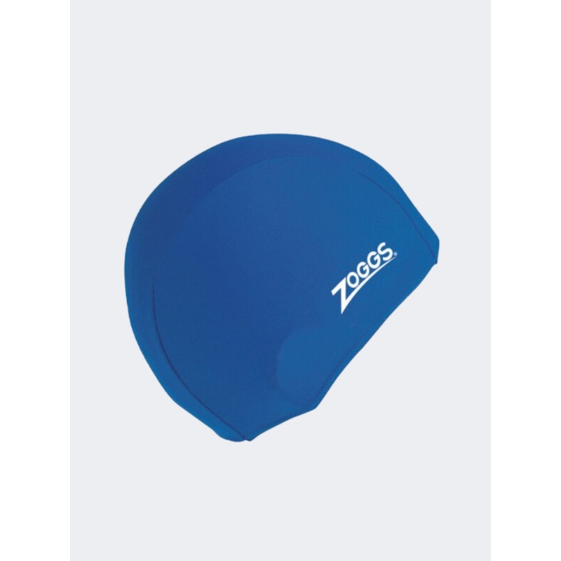 Zoggs Deluxe Stretch Unisex Swim Cap Royal Blue