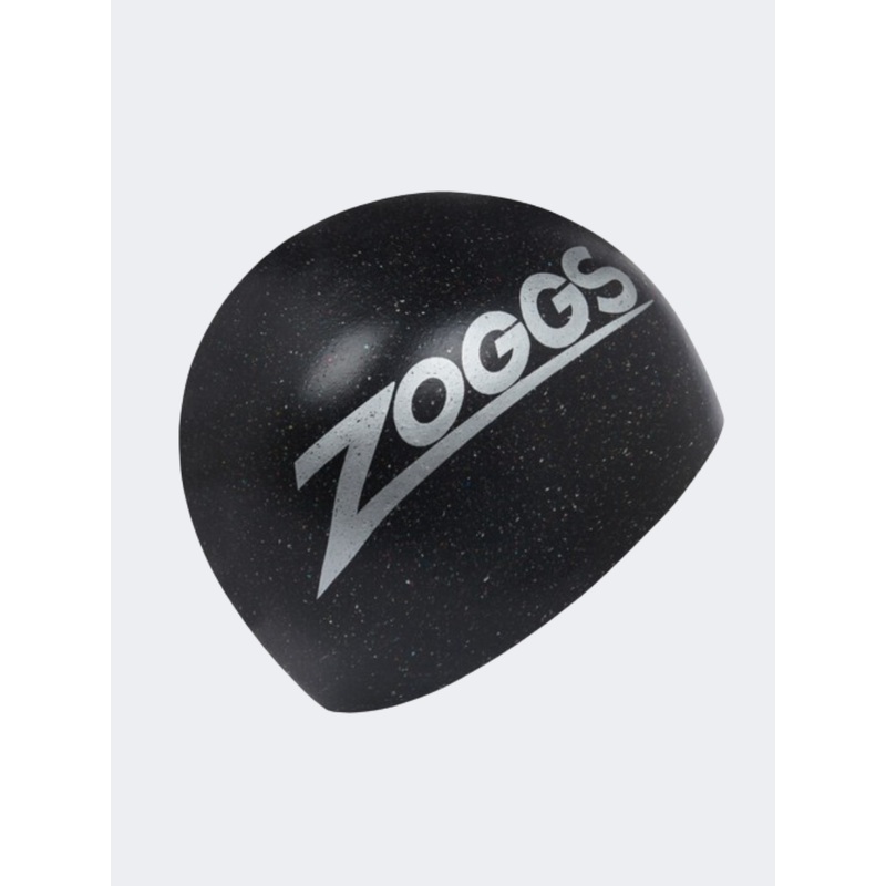 Zoggs Easy Fit Eco Unisex Swim Cap Black
