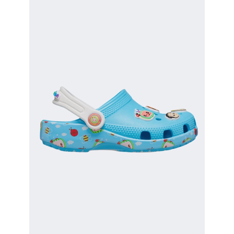 Crocs Cocomelon Classic Clog Kids Lifestyle Slippers Electric Blue