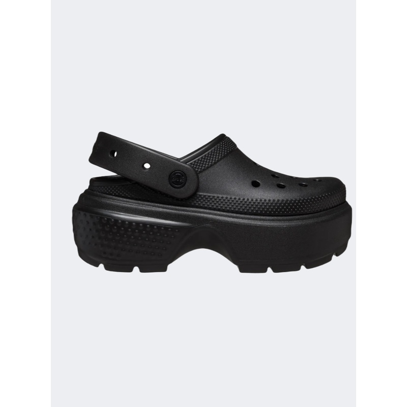 Crocs Stomp Clog Unisex Lifestyle Slippers Black