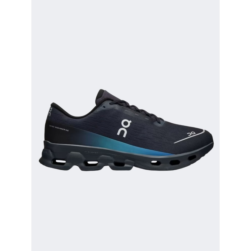 On Cloudspark Men Running Shoes Black/Blueberry