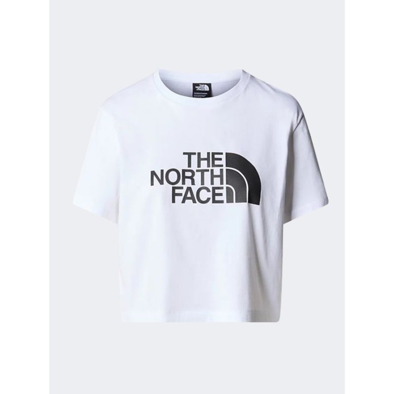The North Face Cropped Easy Women Lifestyle T-Shirt White/Black