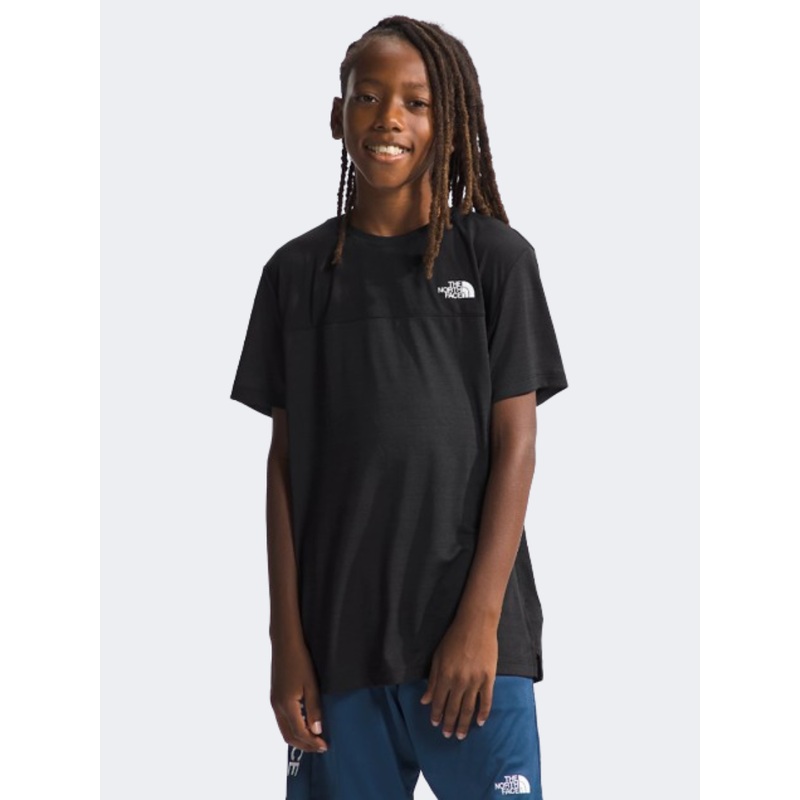 The North Face Never Stop Boys Hiking T-Shirt Black