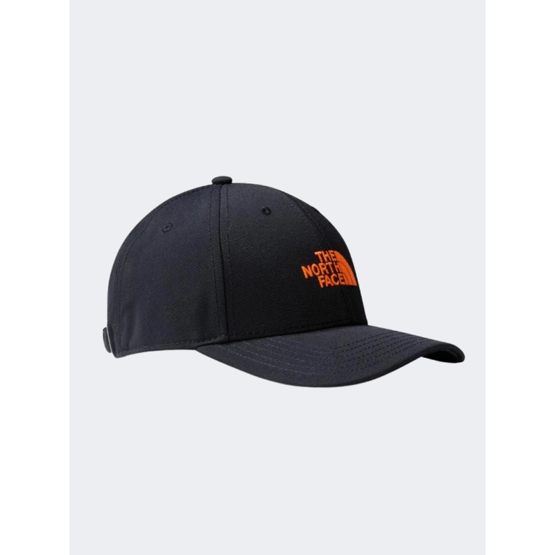 The North Face Recycled 66 Classic Unisex Hiking Cap Black/Vivid Flame