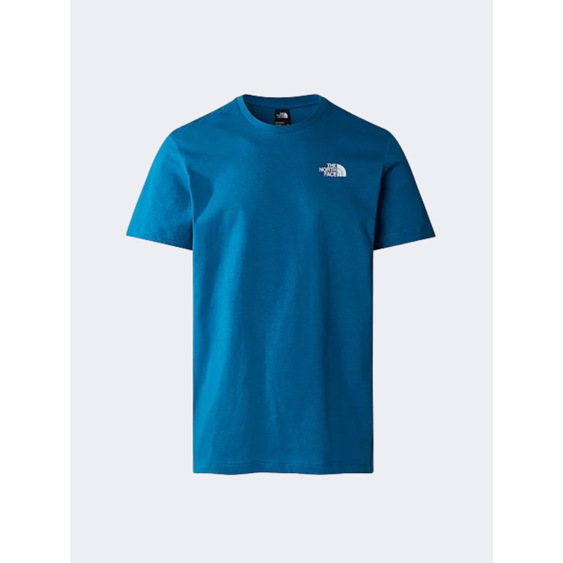 The North Face Redbox Celebration Men Lifestyle T-Shirt Adriatic Blue