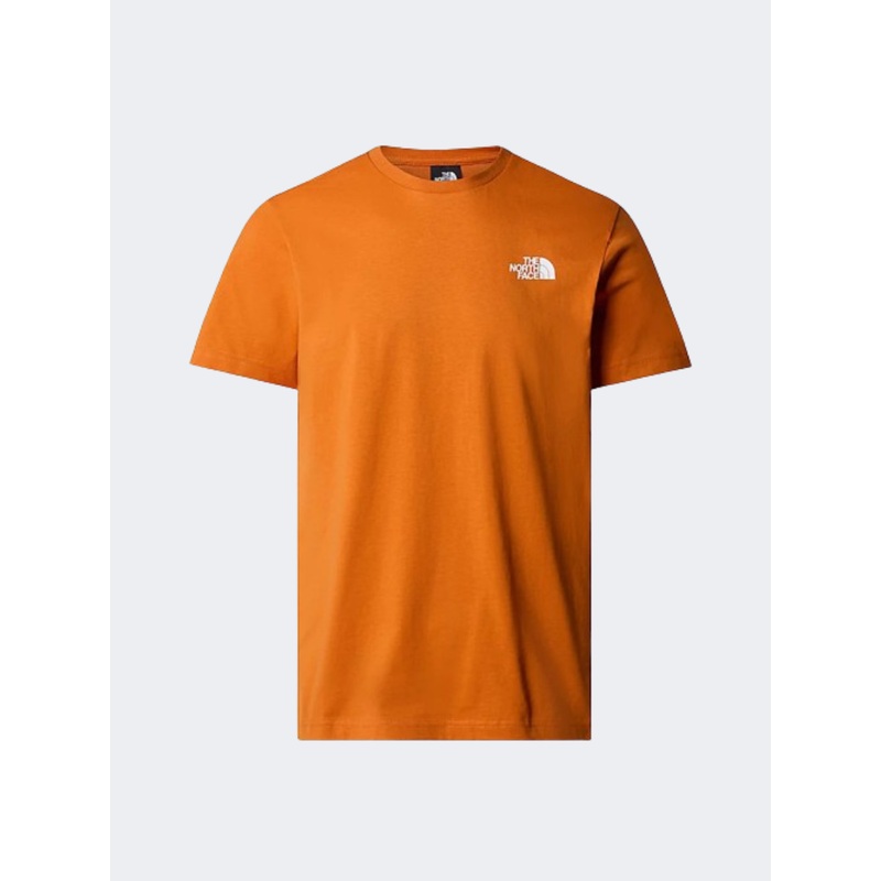 The North Face Redbox Celebration Men Lifestyle T-Shirt Desert Rust