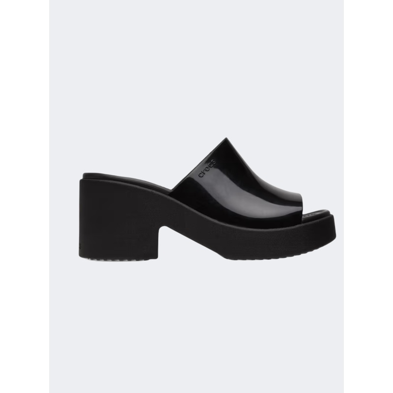 Crocs Brooklyn High Shine Heel Women Lifestyle Sandals Black