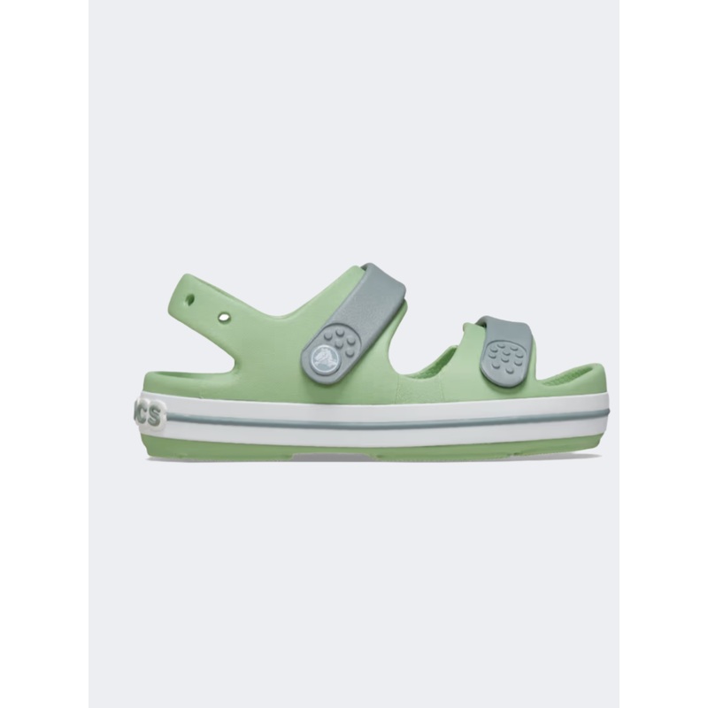Crocs Crocband Cruiser Kids Lifestyle Sandals Fair Green/Dusty