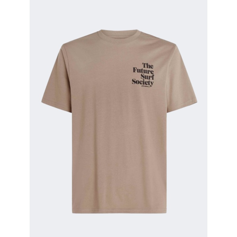 ONeill Future Surf Society Men Lifestyle T-Shirt Pumpkin Smoke