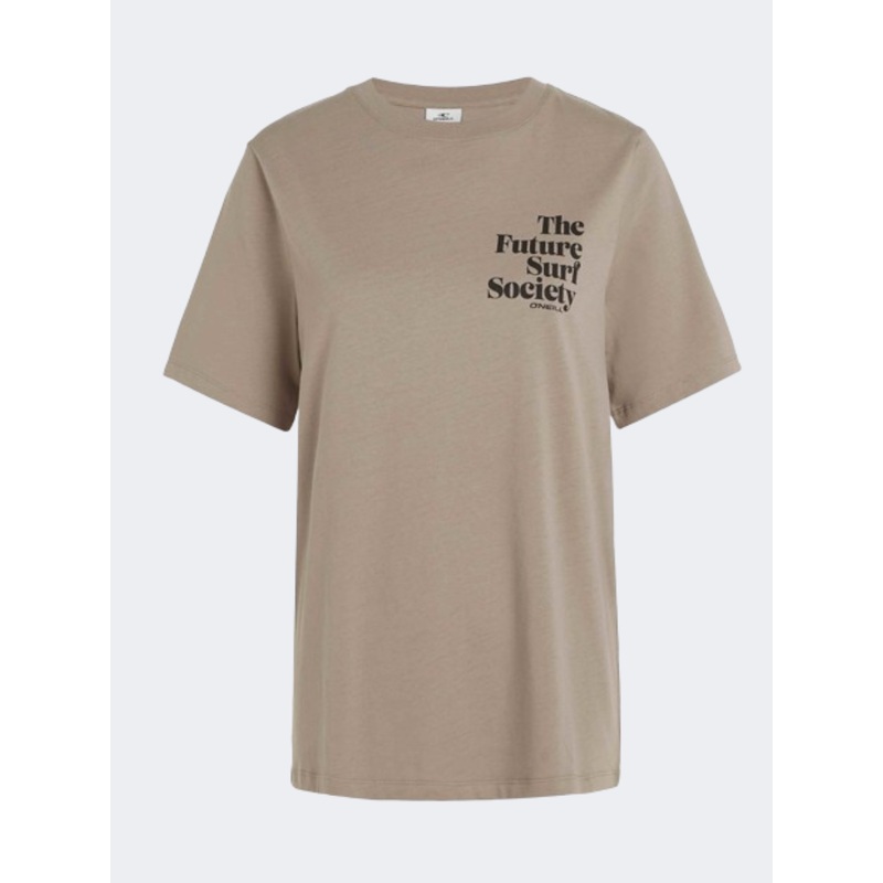 ONeill Future Surf Society Women Lifestyle T-Shirt Pumpkin Smoke