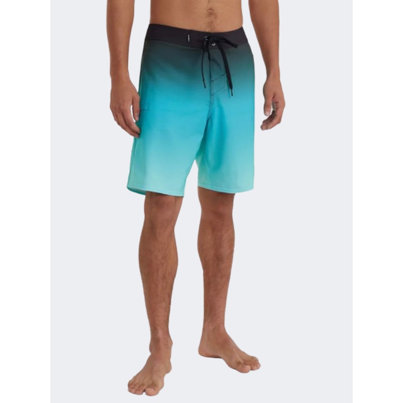 ONeill Heat Fade 19 Inch Men Beach Swim Short Blue/Black Heat Fade