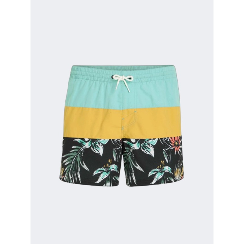 ONeill Mixmatch Cali 15 Inch Men Beach Swim Short Golden Haze