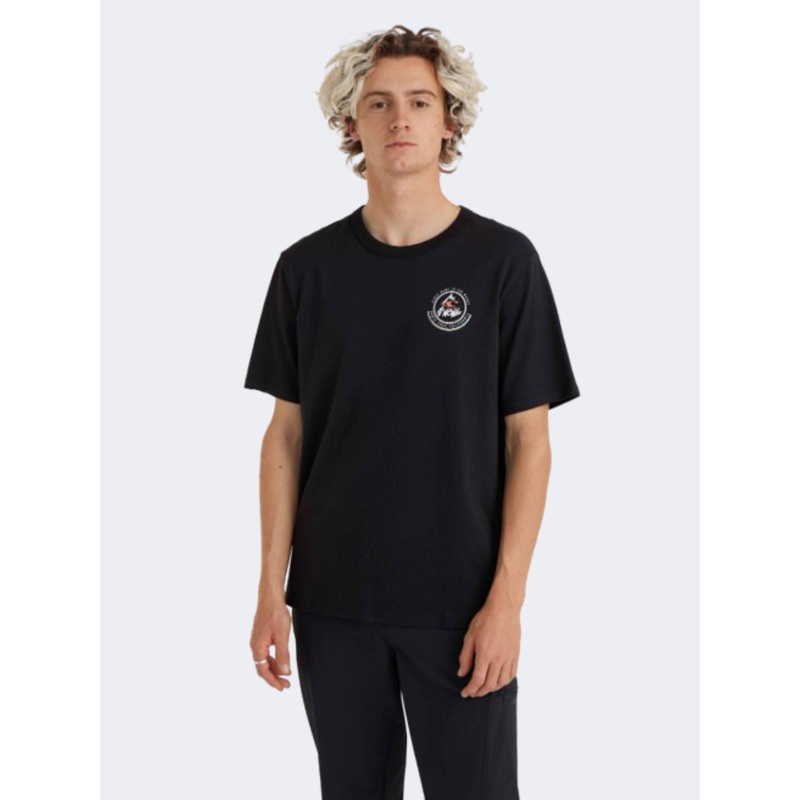 ONeill Trvlr Series Backprint Men Lifestyle T-Shirt Black Out