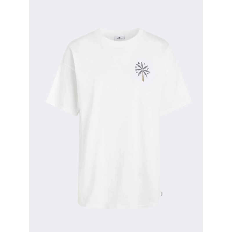 ONeill Vintage High On Tides Women Lifestyle T-Shirt Snow White