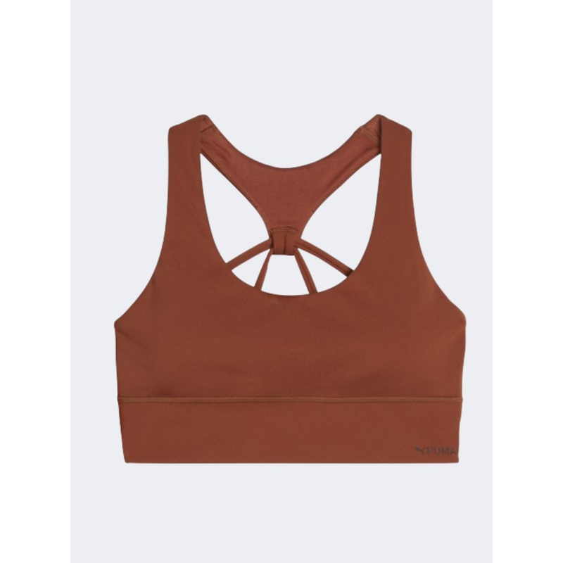 Puma 4 Keeps Evolve Longline Women Training Bra Teak