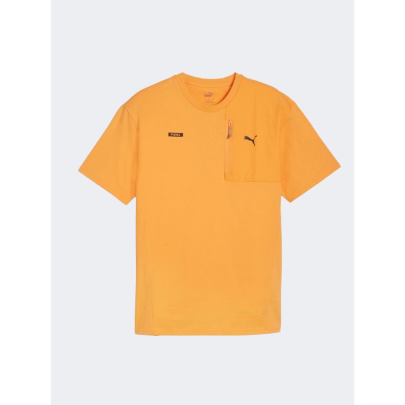 Puma Desert Road Men Lifestyle T-Shirt Clementine
