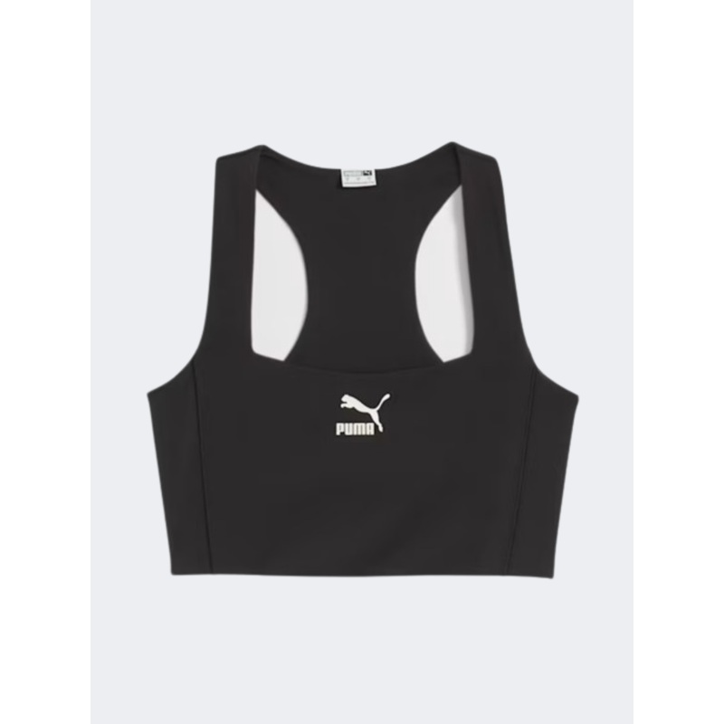 Puma T7 Women Lifestyle T-Shirt Black