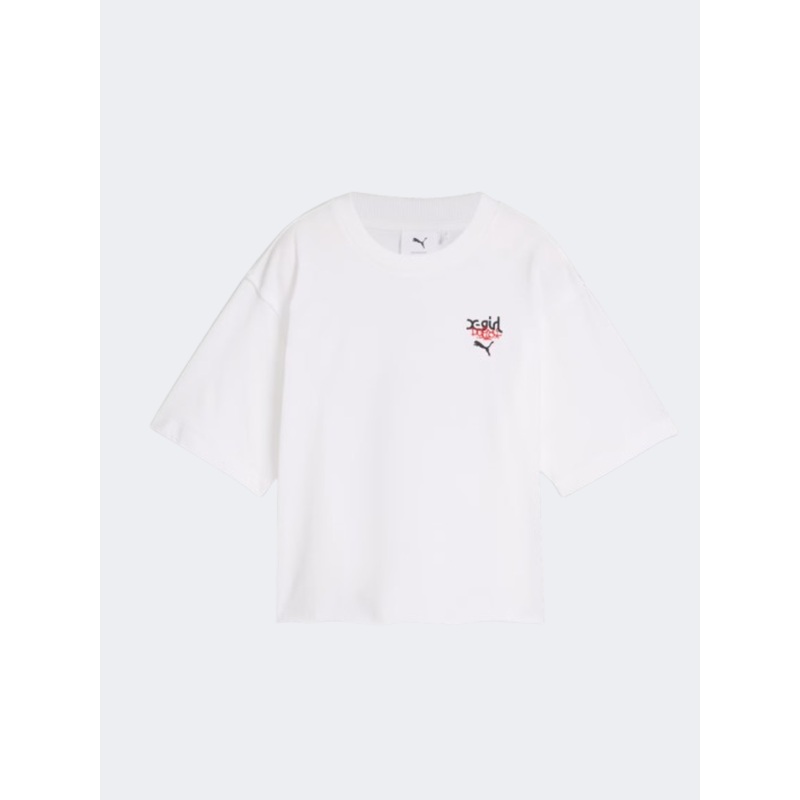 Puma X Graphic Women Lifestyle T-Shirt White