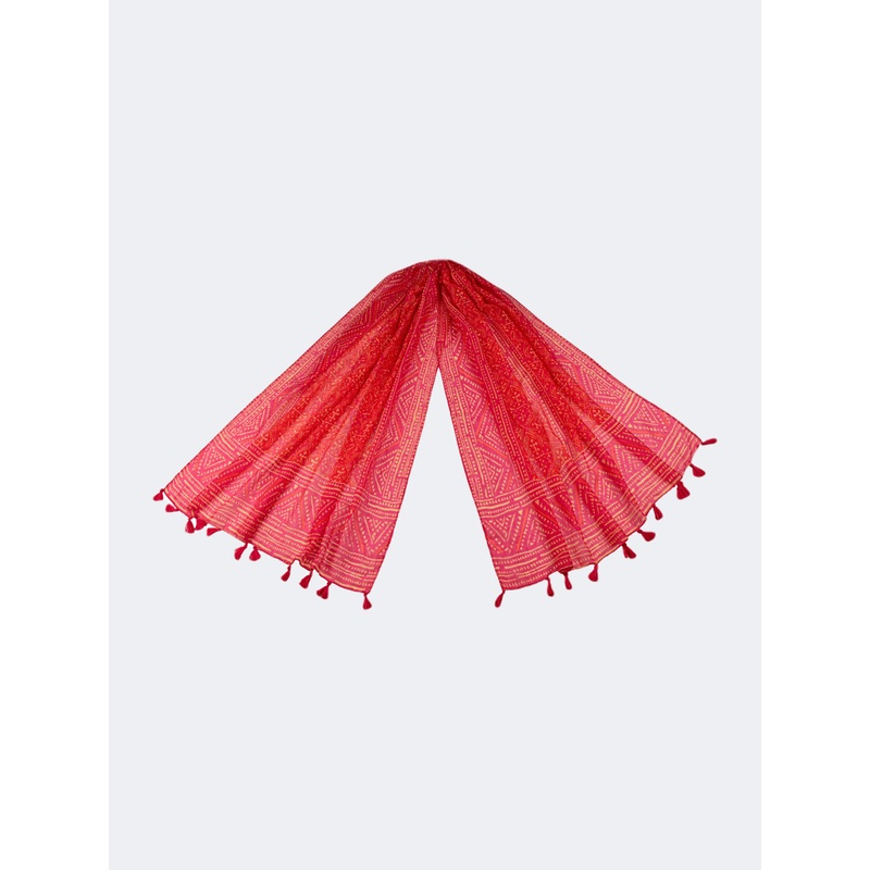 Amelie Scarf Women Beach Skirt Fuchsia