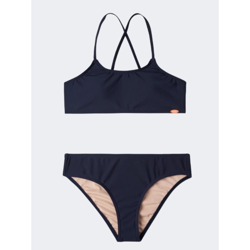 ONeill Essentials Girls Beach Bikini Set Peacoat