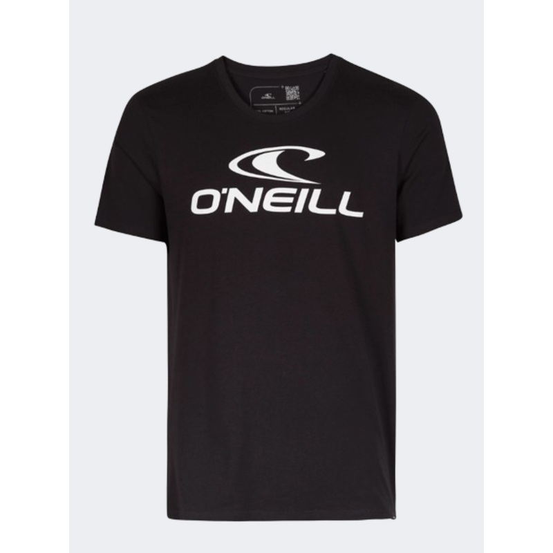 ONeill Logo Men Lifestyle T-Shirt Black/White