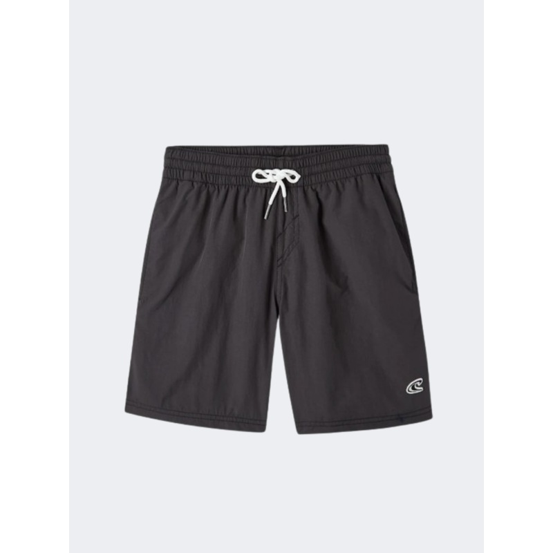 ONeill Vert 14 Inch Boys Beach Swim Short Blackout