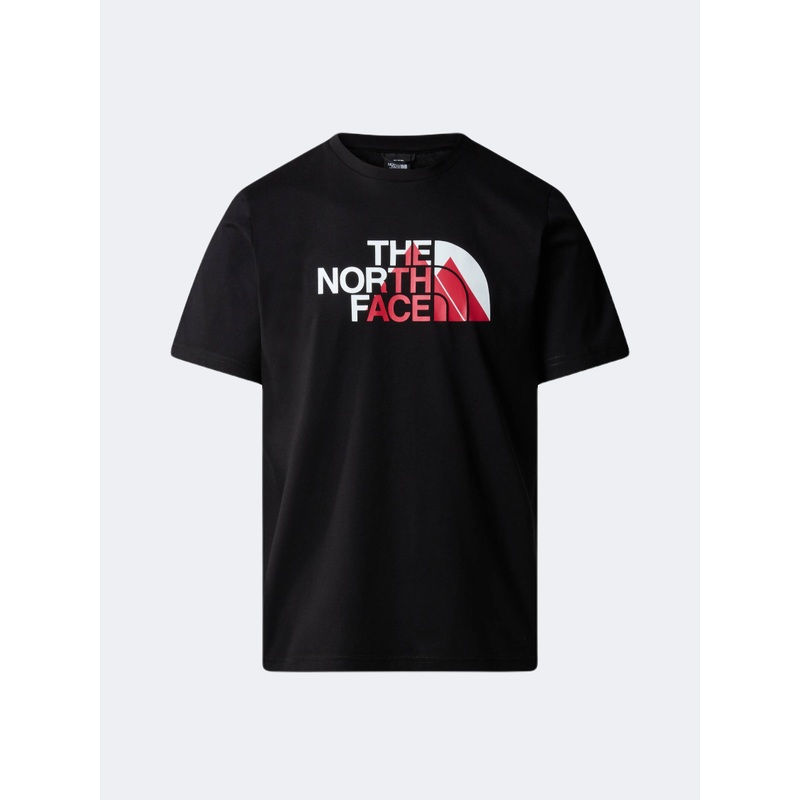 The North Face Biner Graphic 1 Men Lifestyle T-Shirt Black/Red/White