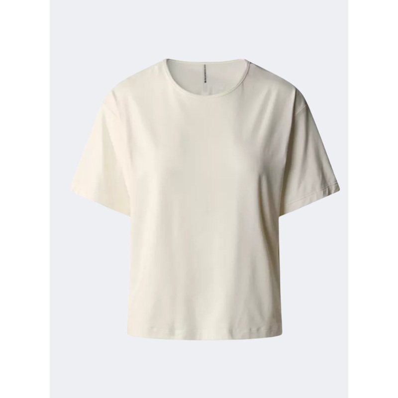 The North Face Dune Sky Women Hiking T-Shirt White Dune