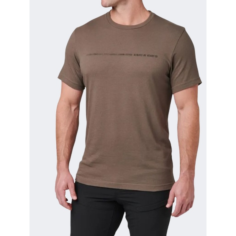 5-11 Coordinate Men Tactical T-Shirt Major Brown