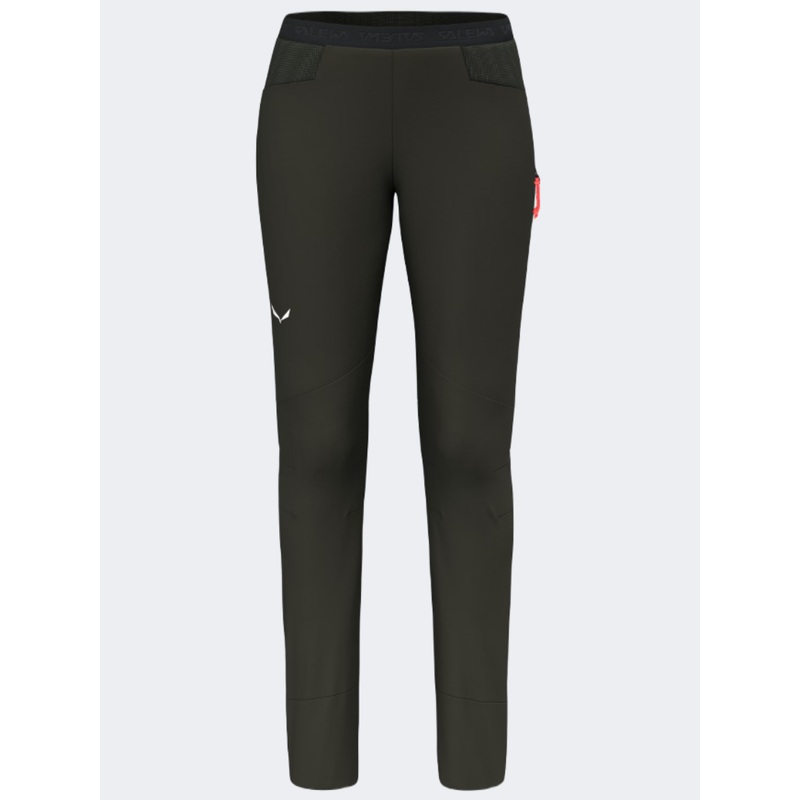 Salewa Agner Light 2 Durastretch Women Hiking Pant Green Dark Olive