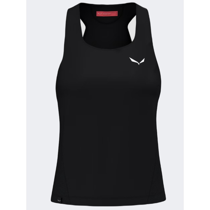 Salewa Pedroc Dry Hybrid Women Hiking Tank Black Out