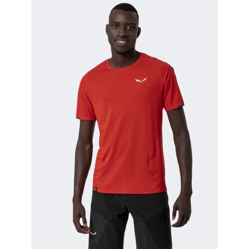 Salewa Pedroc Ptc Delta Men Hiking T-Shirt Red Flame