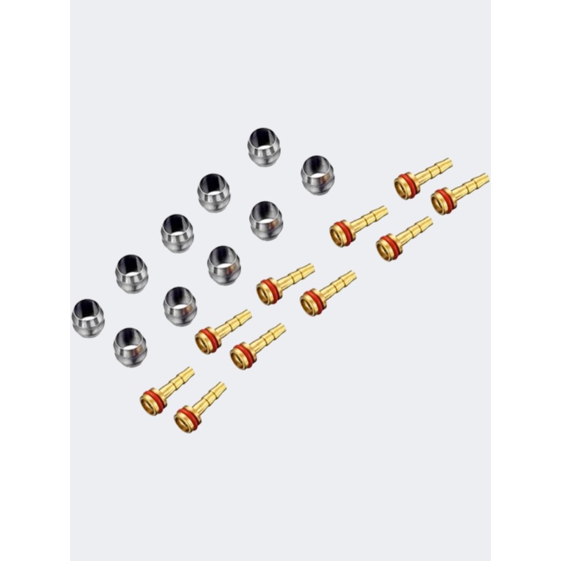 Tektro 5 Hose Kits Biking Spare Parts Bronze/Silver