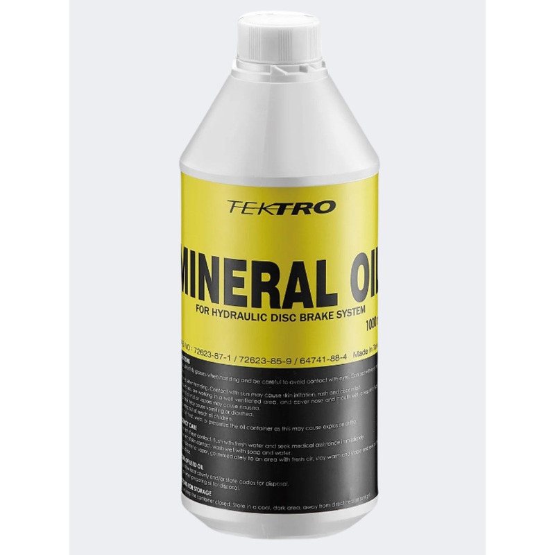 Tektro Hydraulic Brake Oil 1000 Ml Biking Spare Parts Black/Yellow